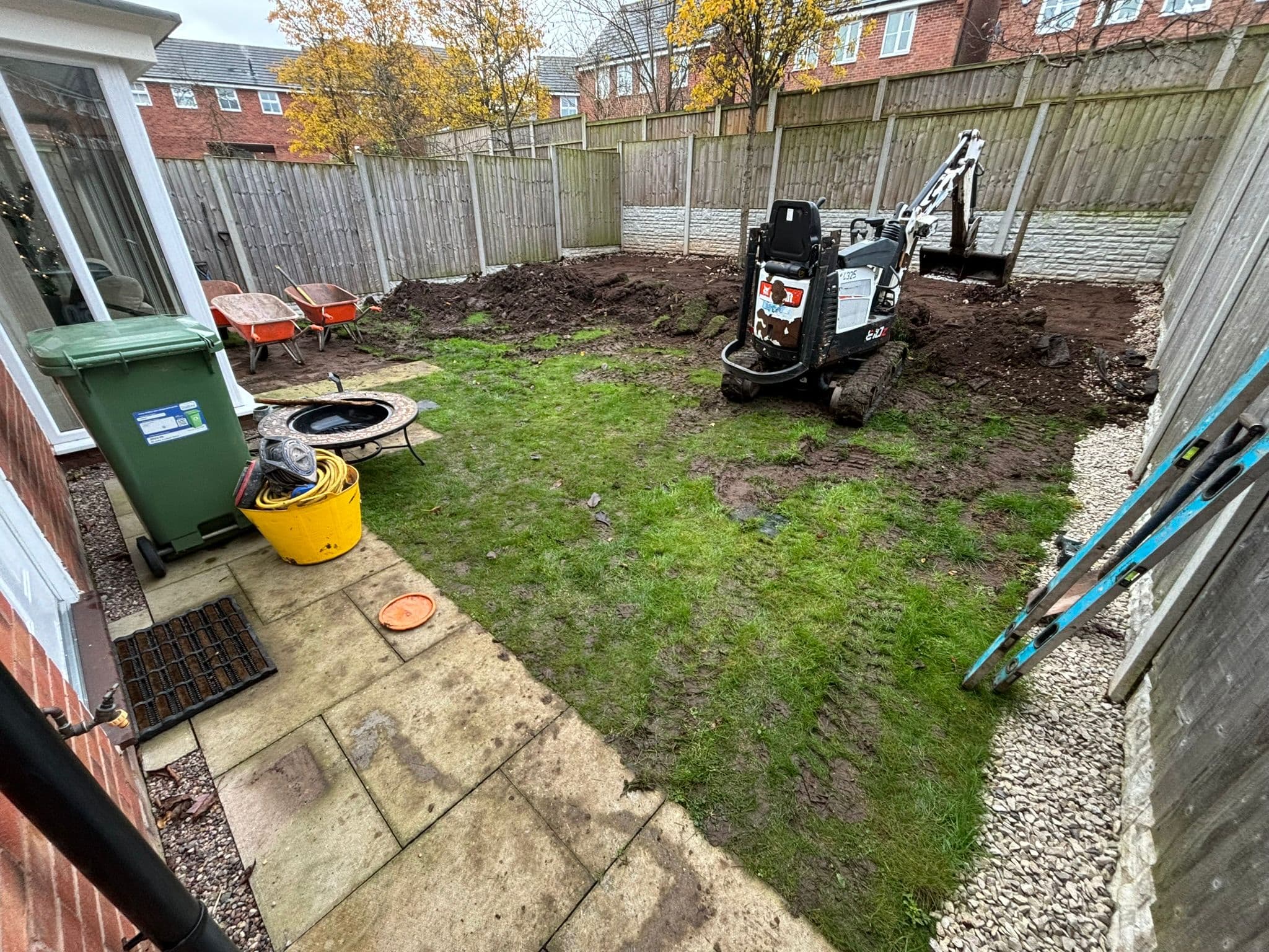 Artificial Grass & Slate Patio - Photo 1