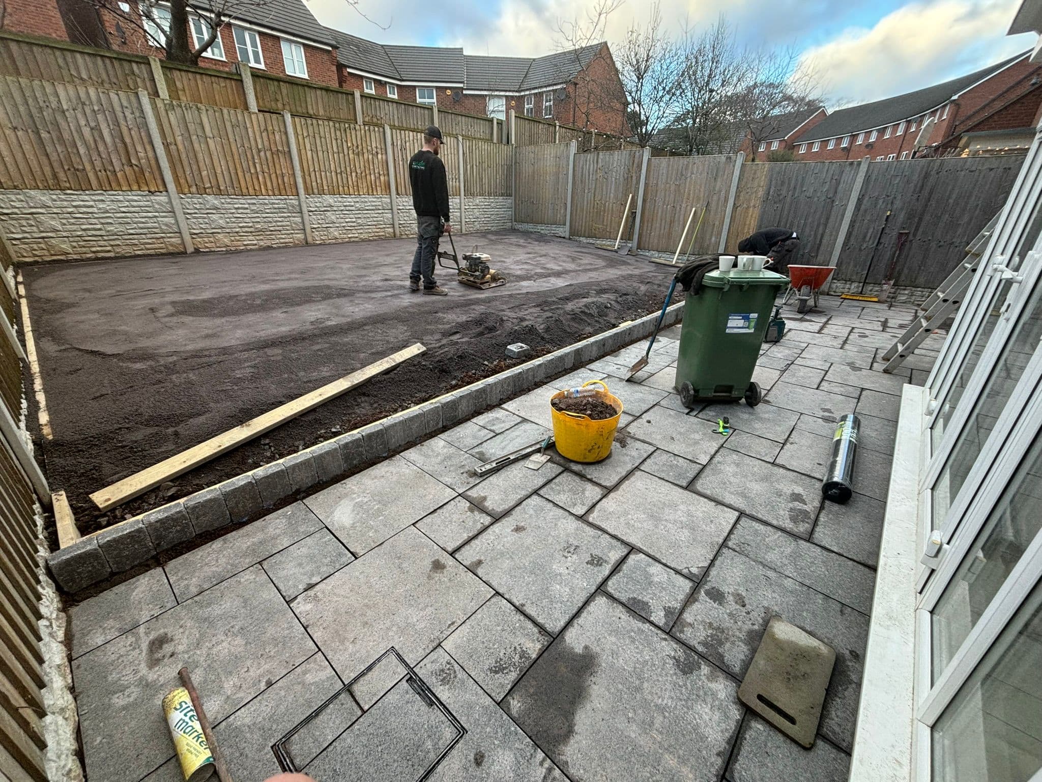 Artificial Grass & Slate Patio - Photo 12