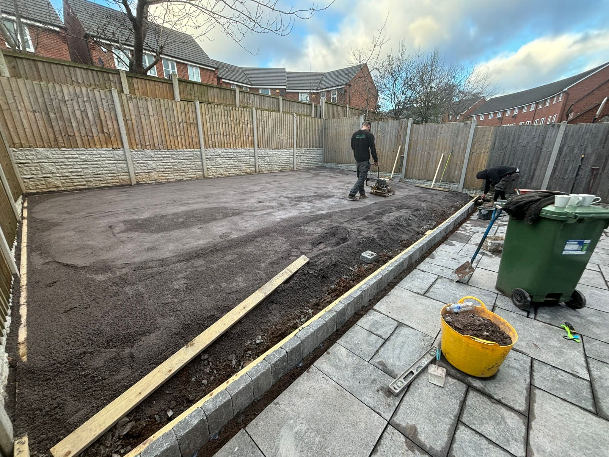 Artificial Grass & Slate Patio - Photo 13