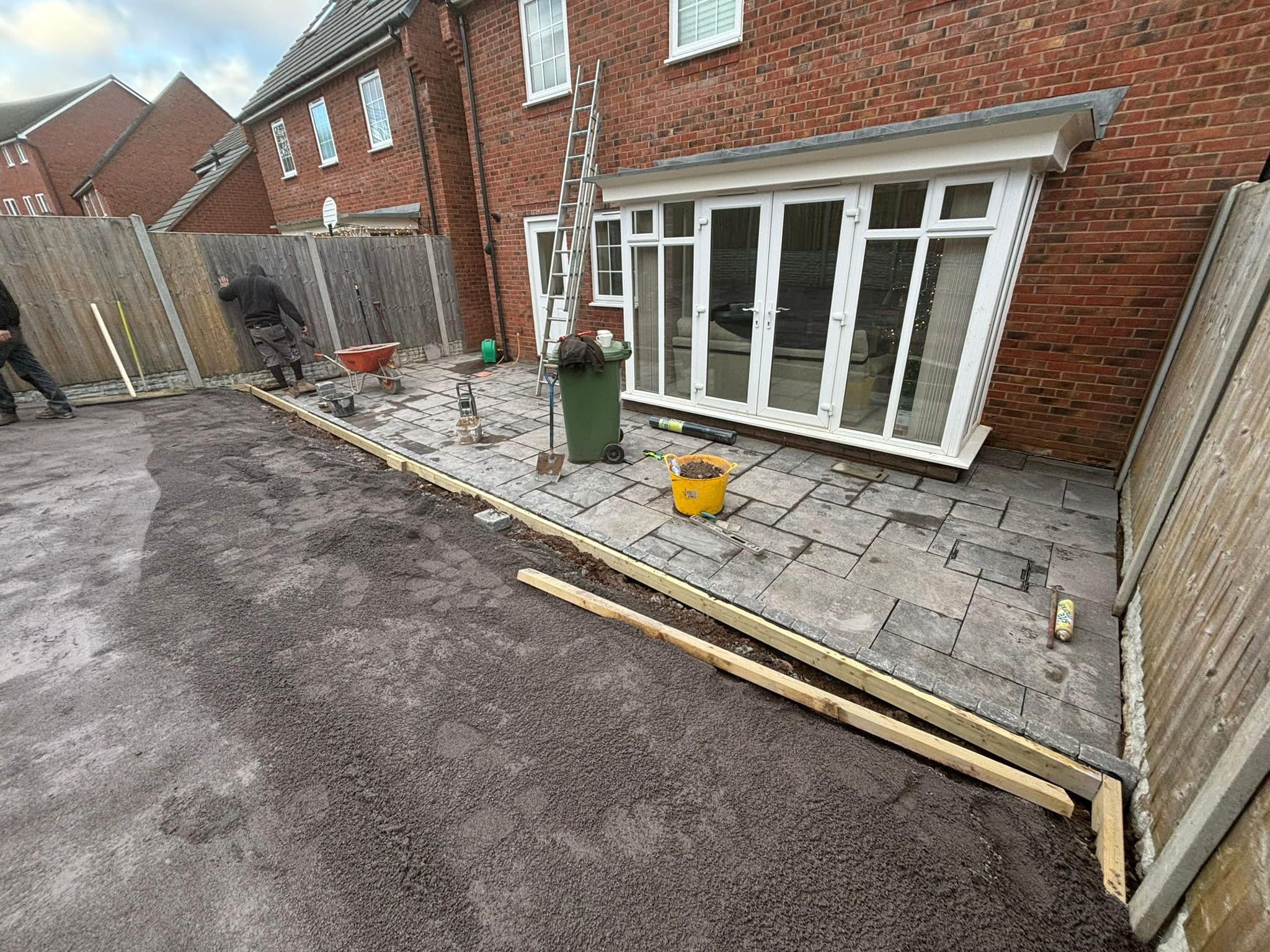 Artificial Grass & Slate Patio - Photo 14