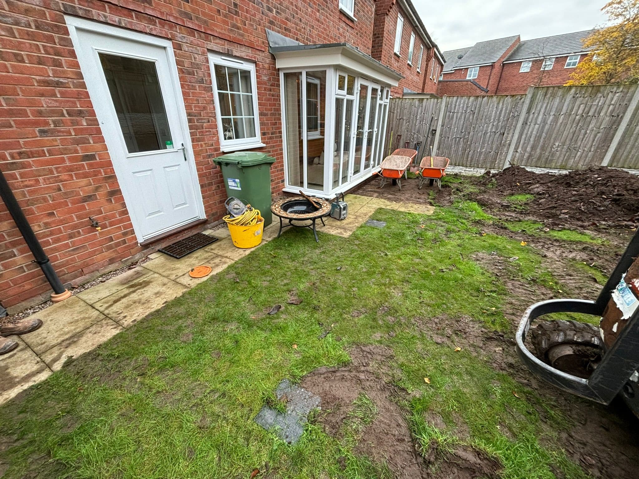 Artificial Grass & Slate Patio - Photo 4