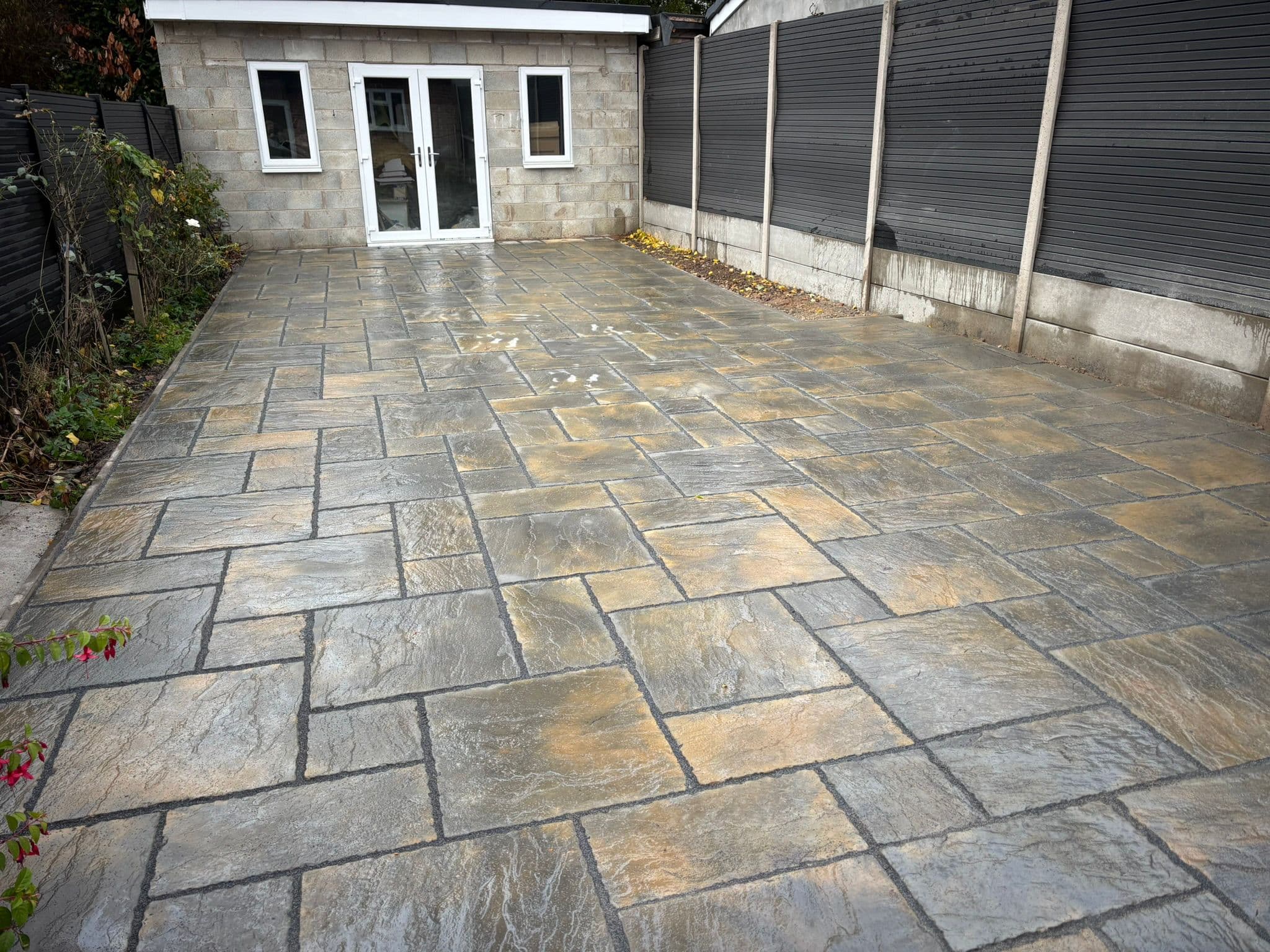 Rustic Stone Patio — Patios & Decking in West Midlands