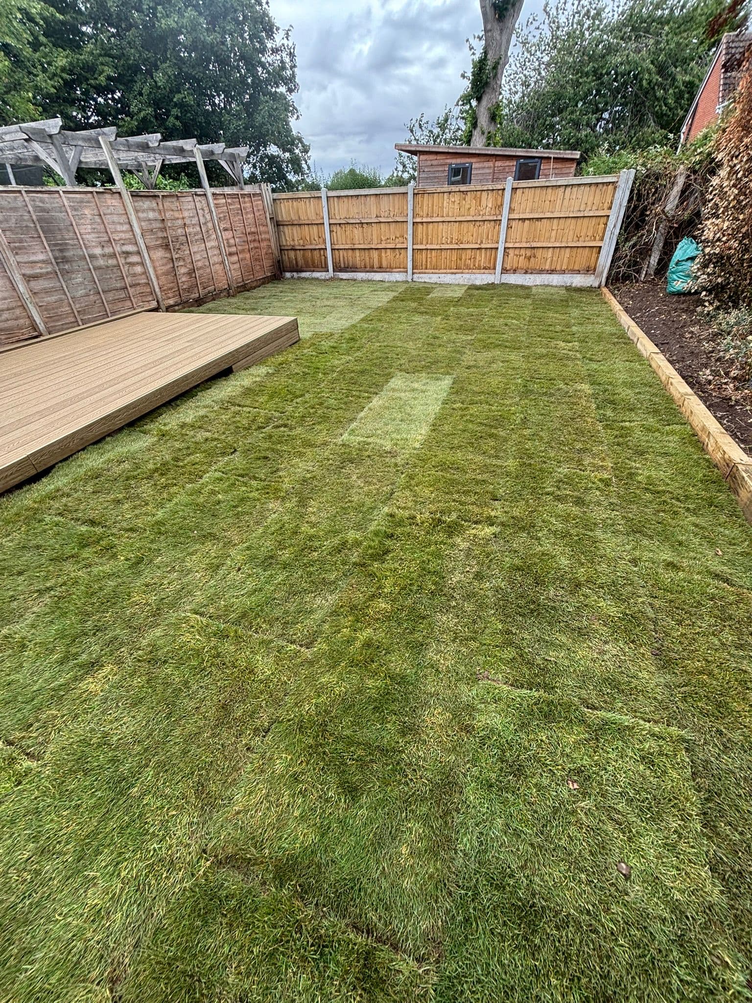 Patio Slabbing & Composite Decking - Photo 18