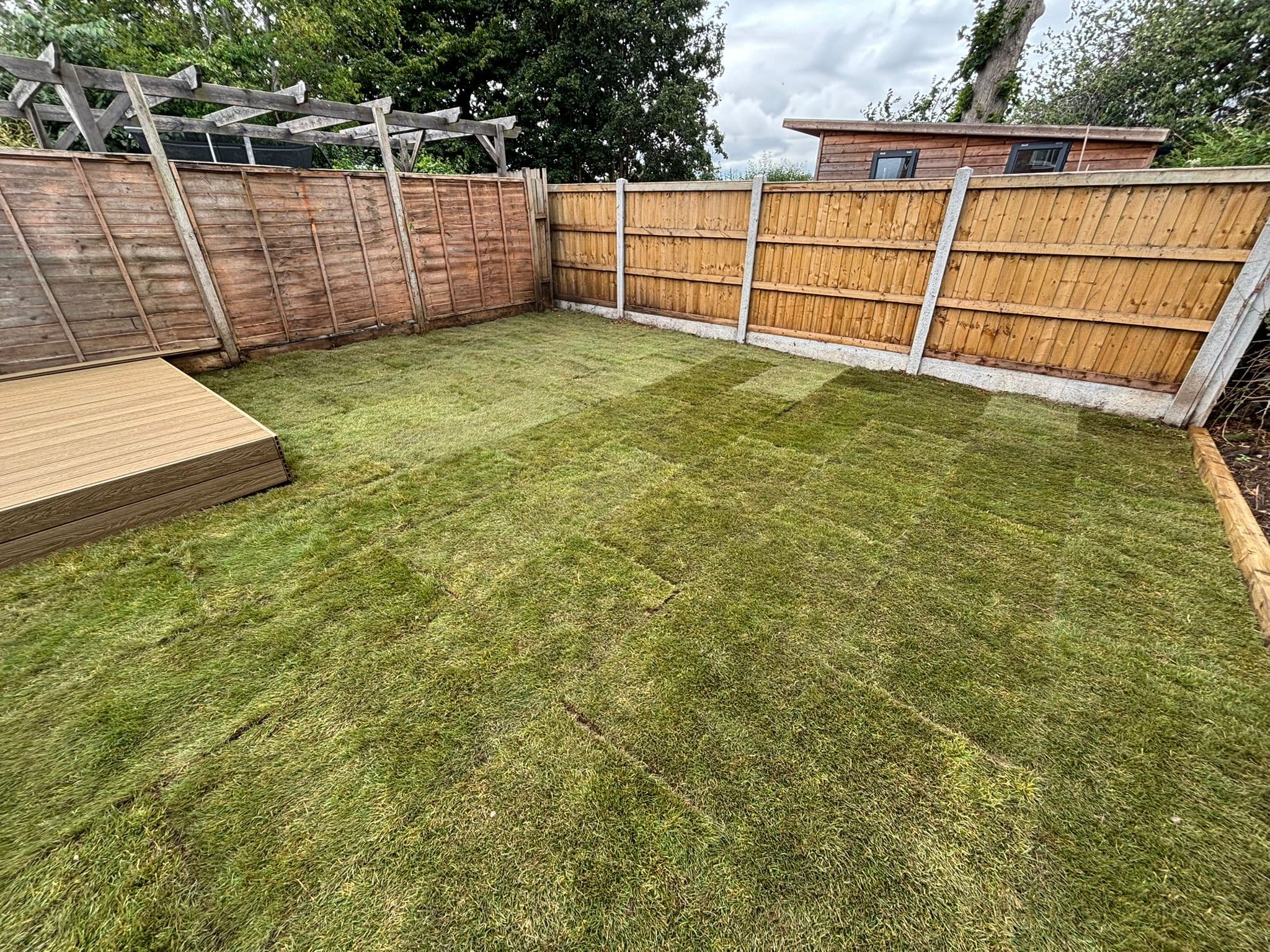 Patio Slabbing & Composite Decking - Photo 19